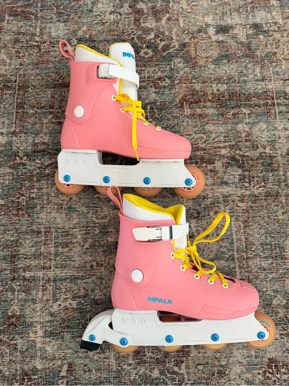 Impala Lightspeed pink inline skates rollerblades